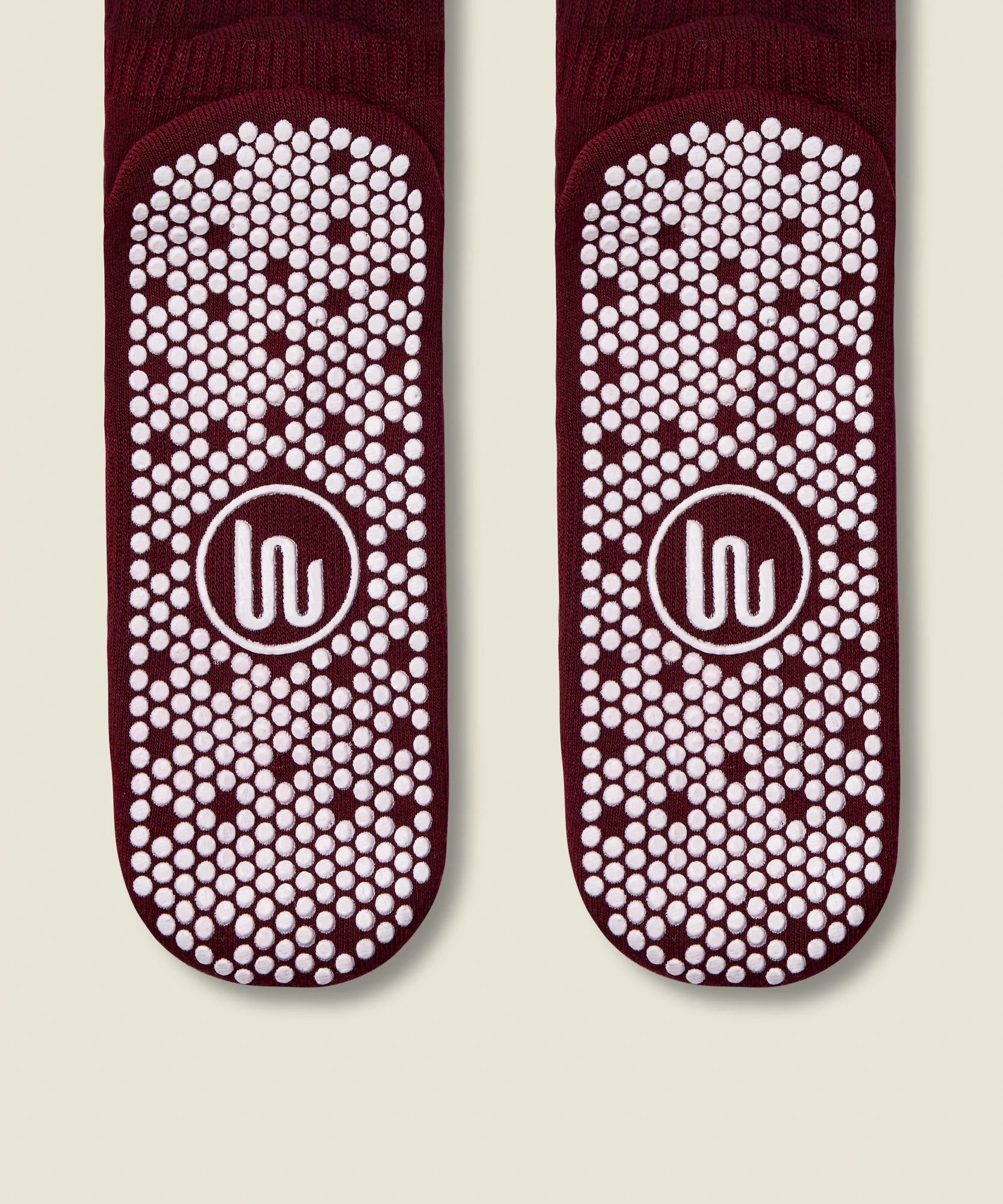 Crew Grip Socks - Mulberry Stripe - Image 4