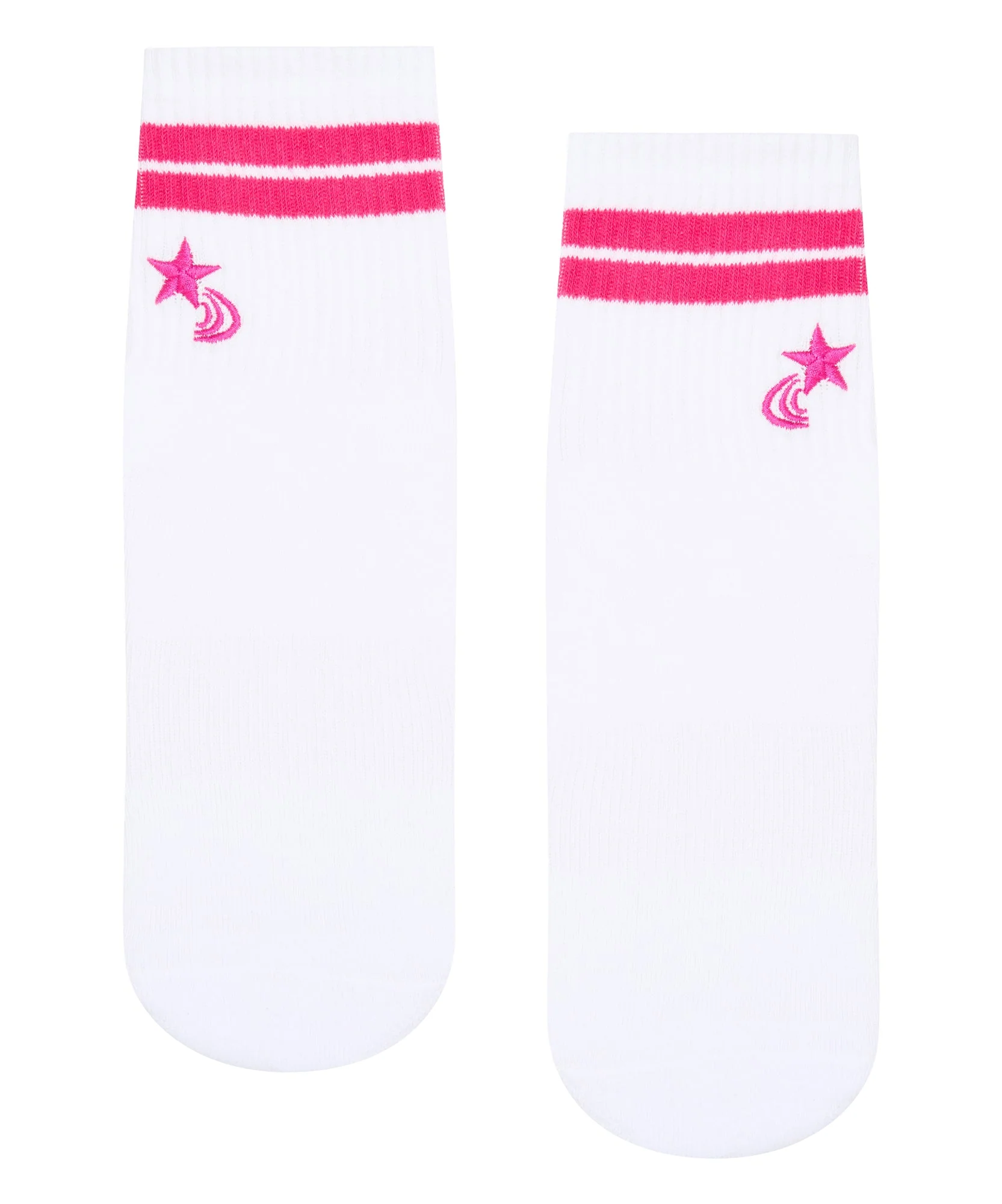 Crew Grip Socks - Neon Pink Stripe - Image 3