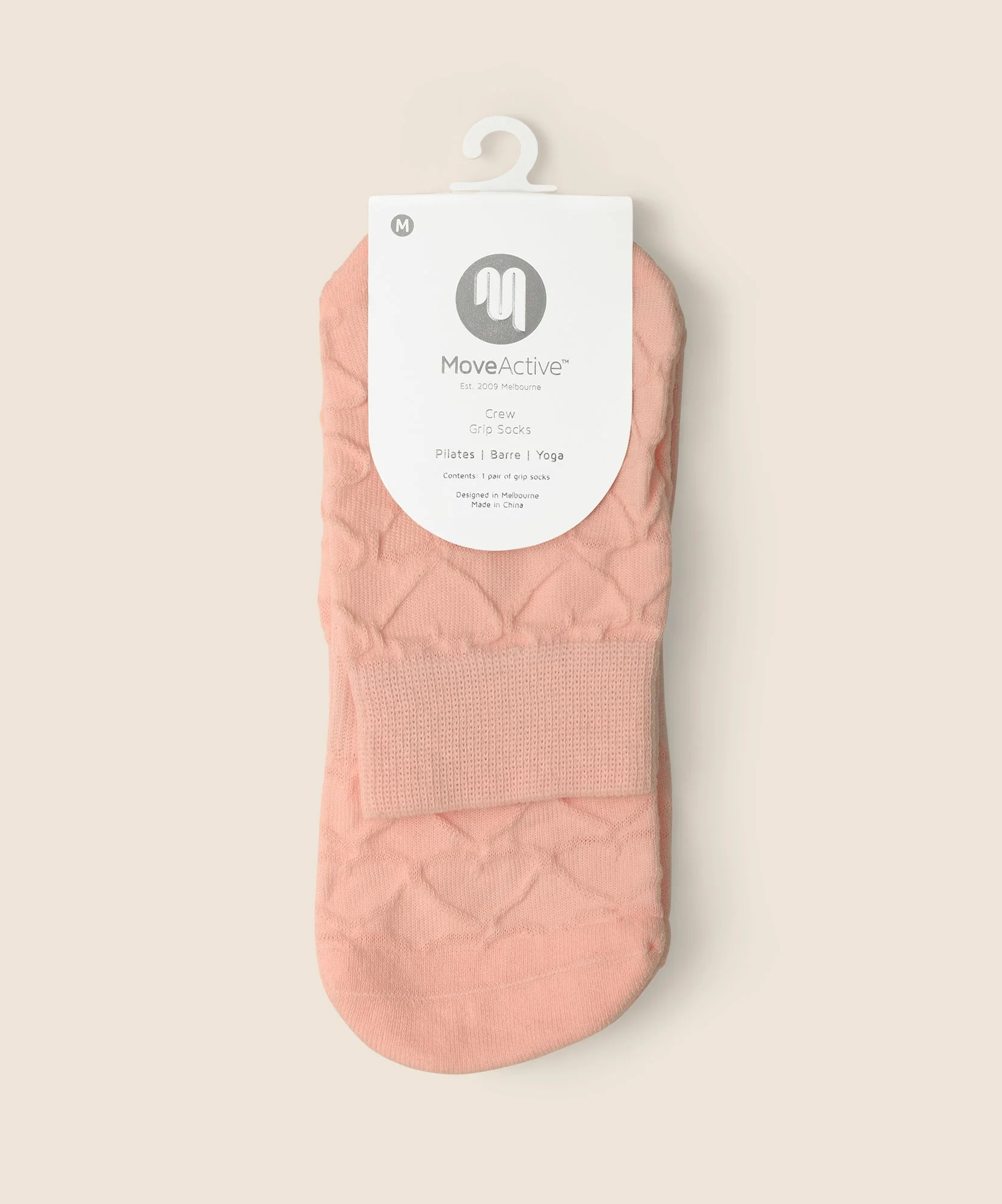 Crew Grip Socks - Parfait Pink Hearts - Image 5
