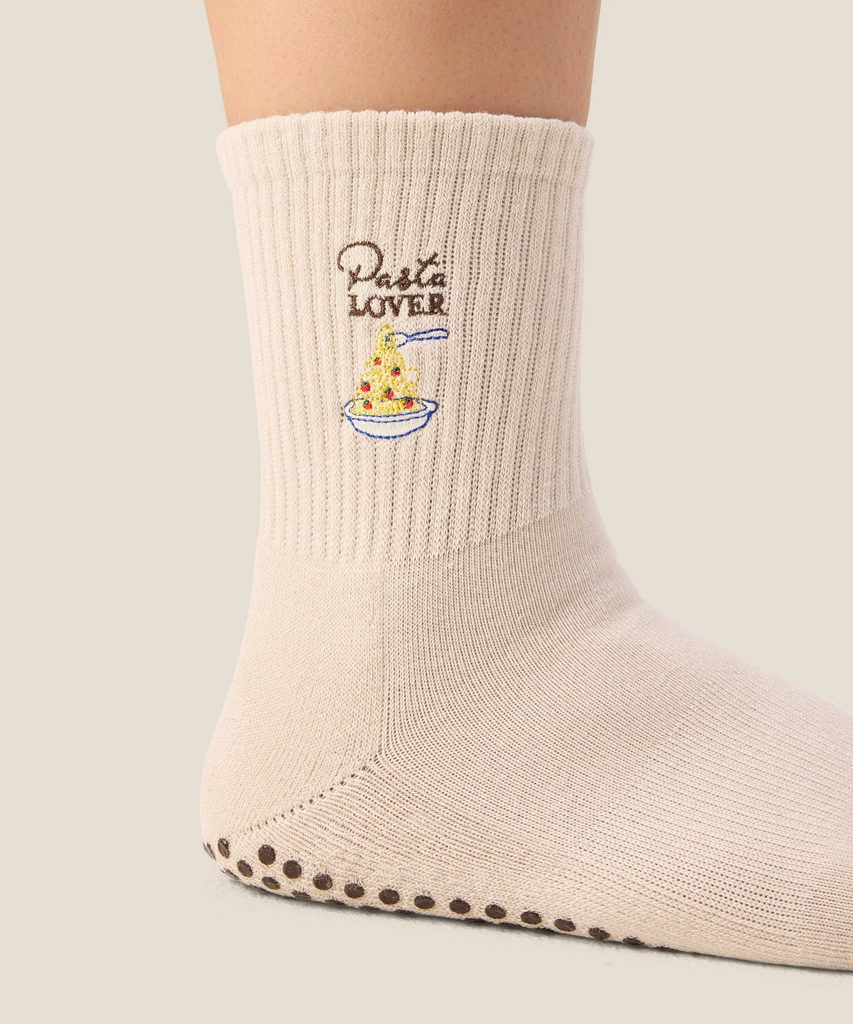 Crew Grip Socks - Pasta Lover - Image 5