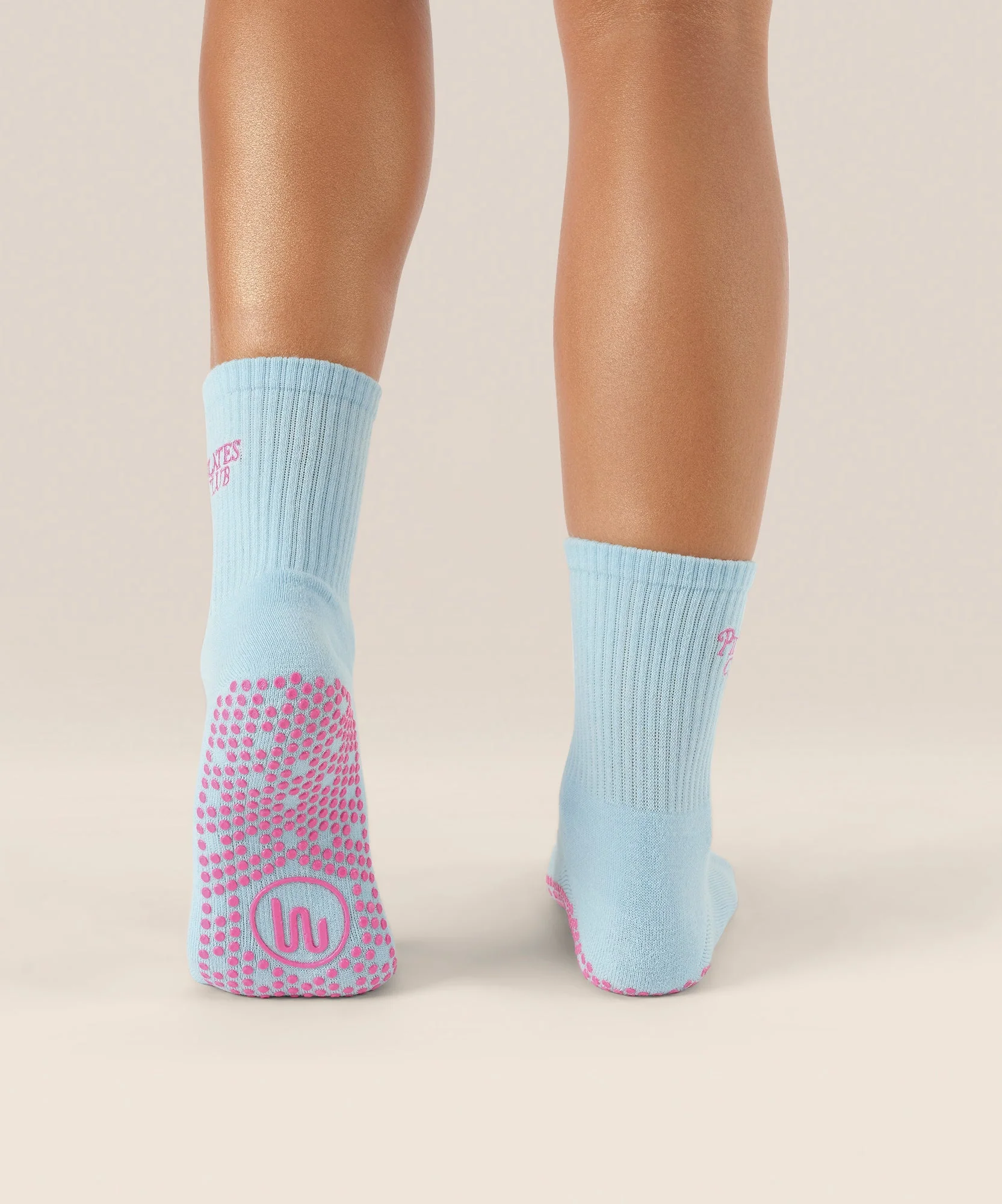 Crew Grip Socks - Pilates Club Blue - Image 2