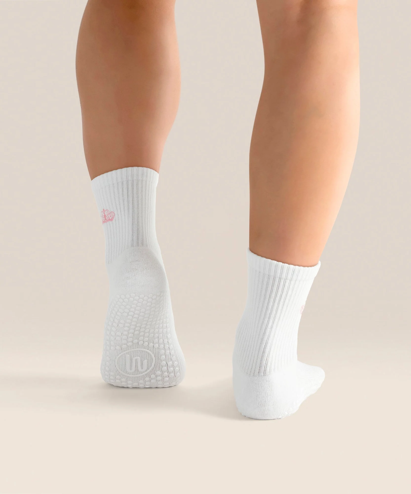 Crew Grip Socks - Pink Crown - Image 2