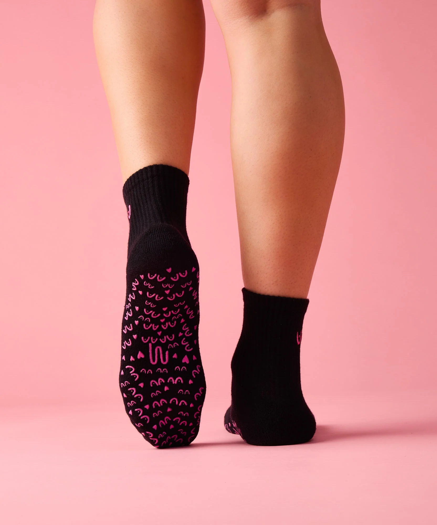 Crew Grip Socks - Power in Pairs Black - Image 2