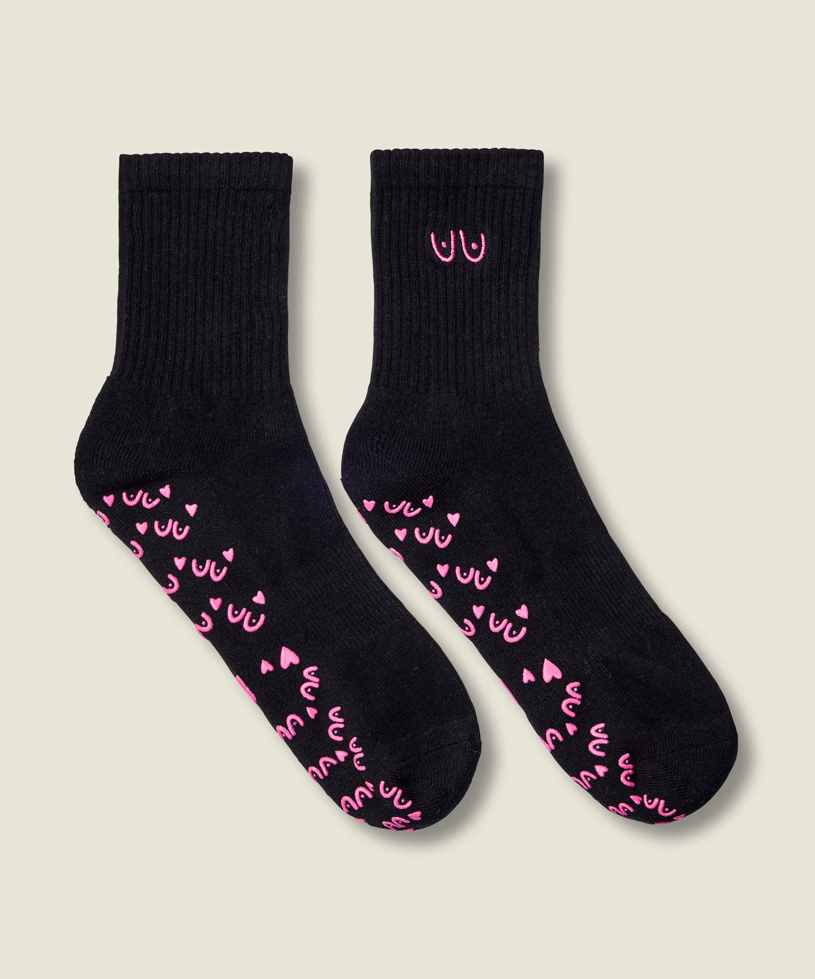 Crew Grip Socks - Power in Pairs Black - Image 3