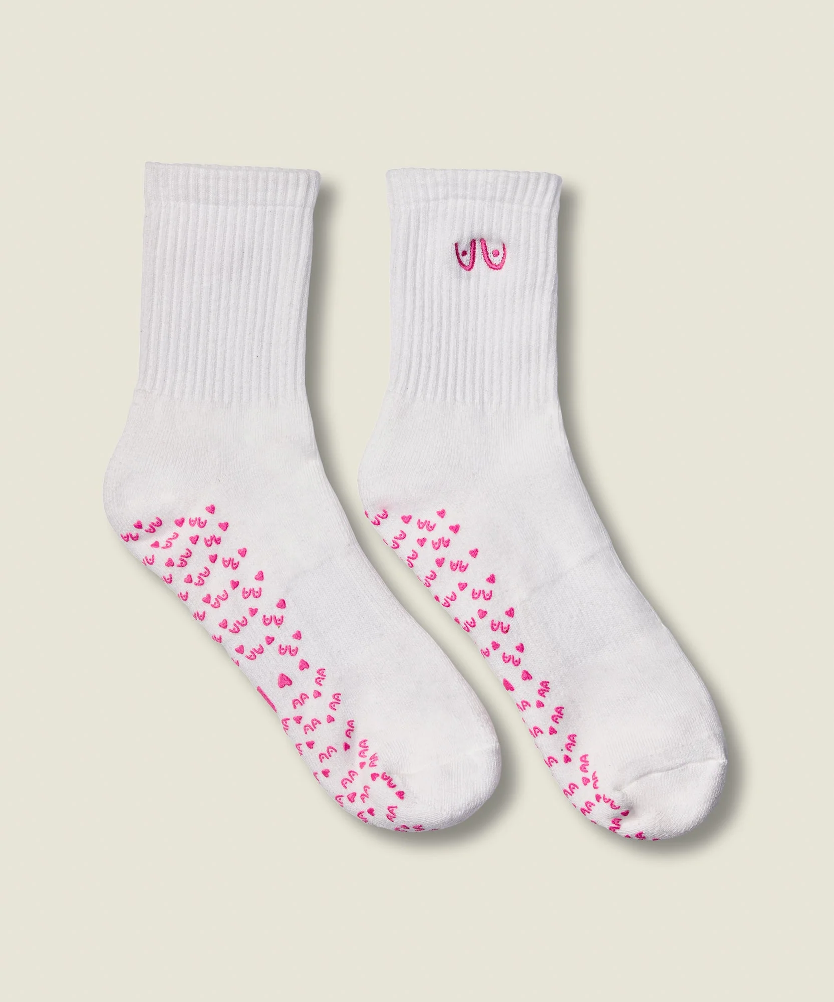 Crew Grip Socks - Power in Pairs Ivory - Image 3
