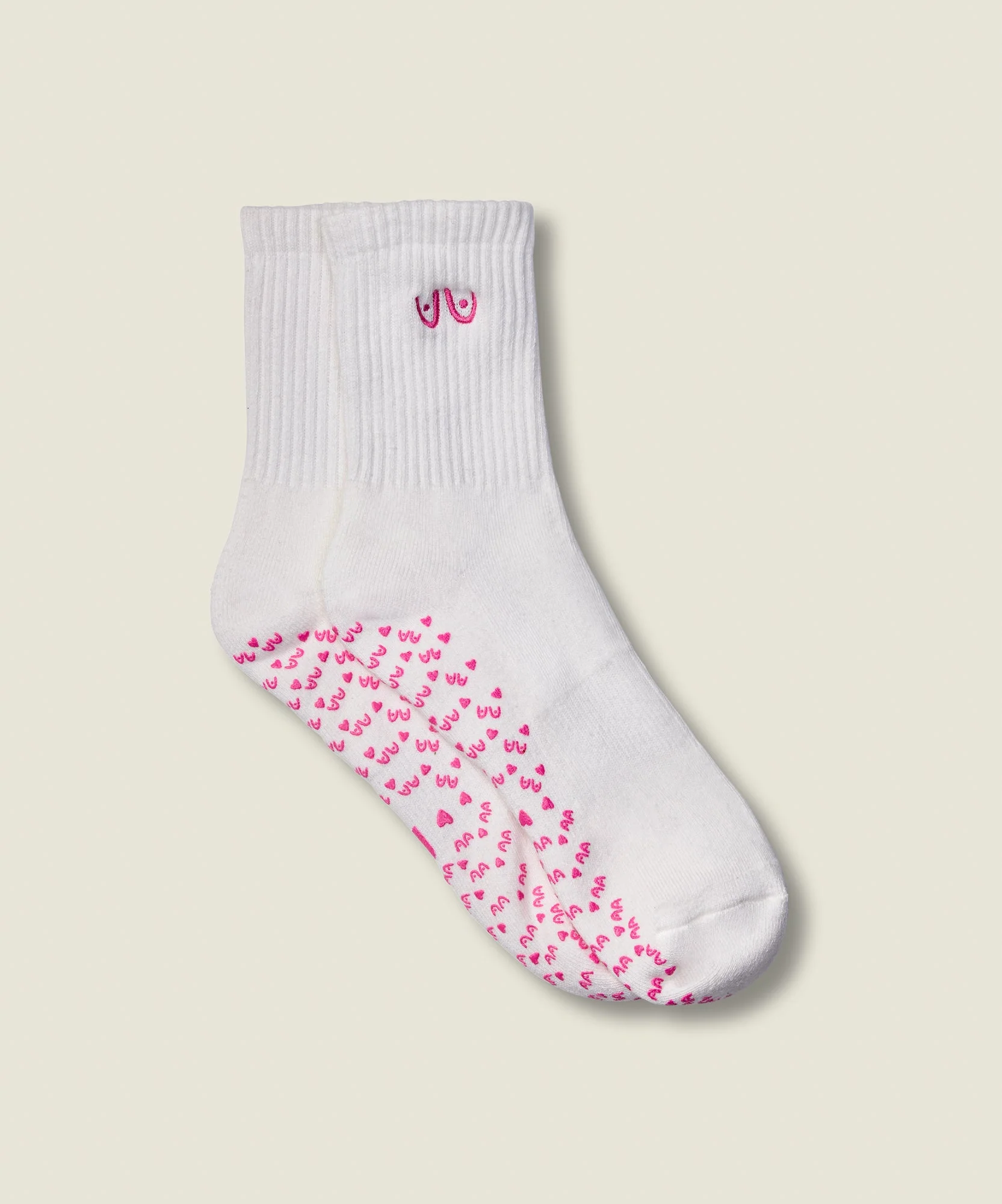 Crew Grip Socks - Power in Pairs Ivory - Image 4