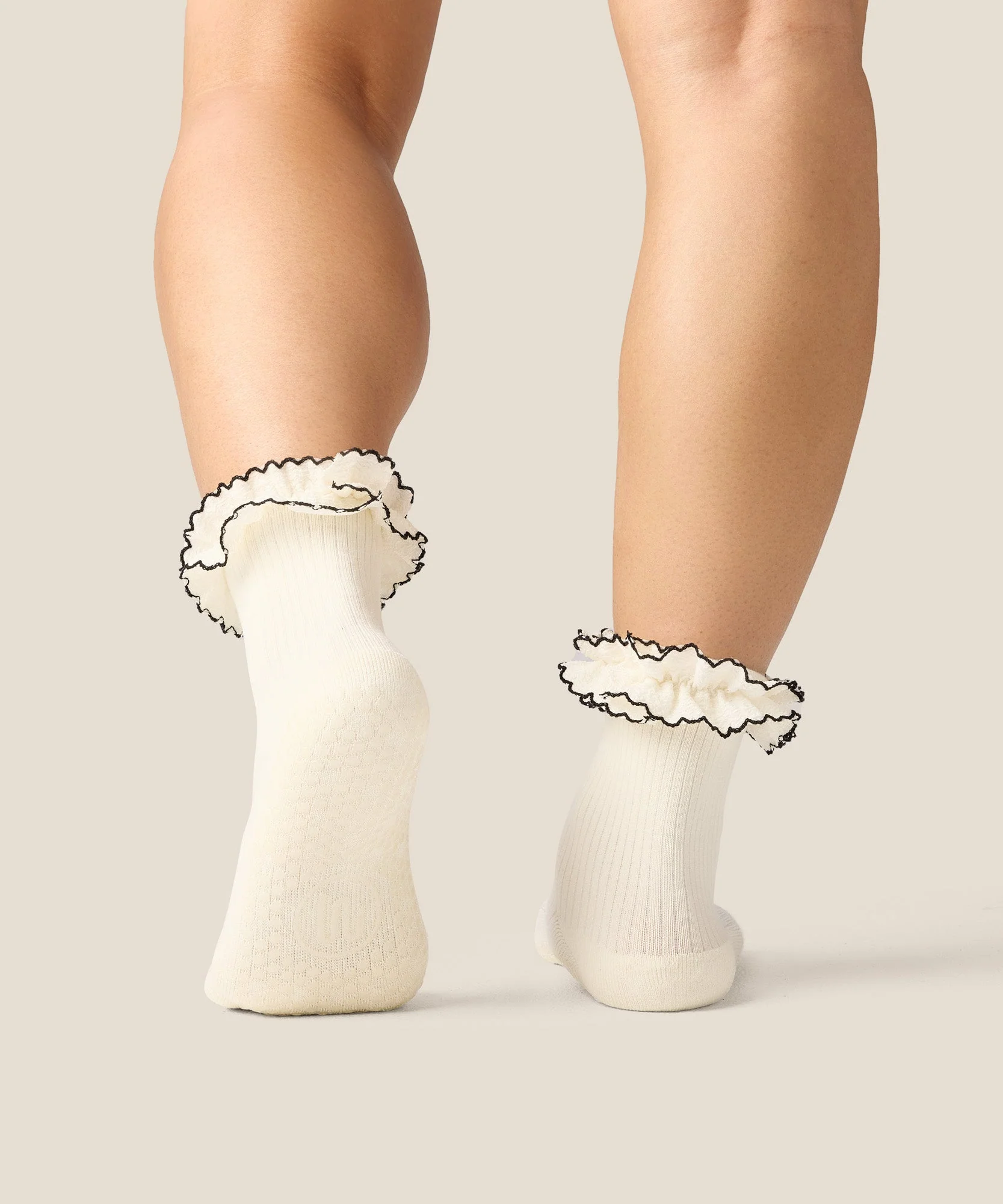 Crew Grip Socks - Ruffle Fleur - Image 2