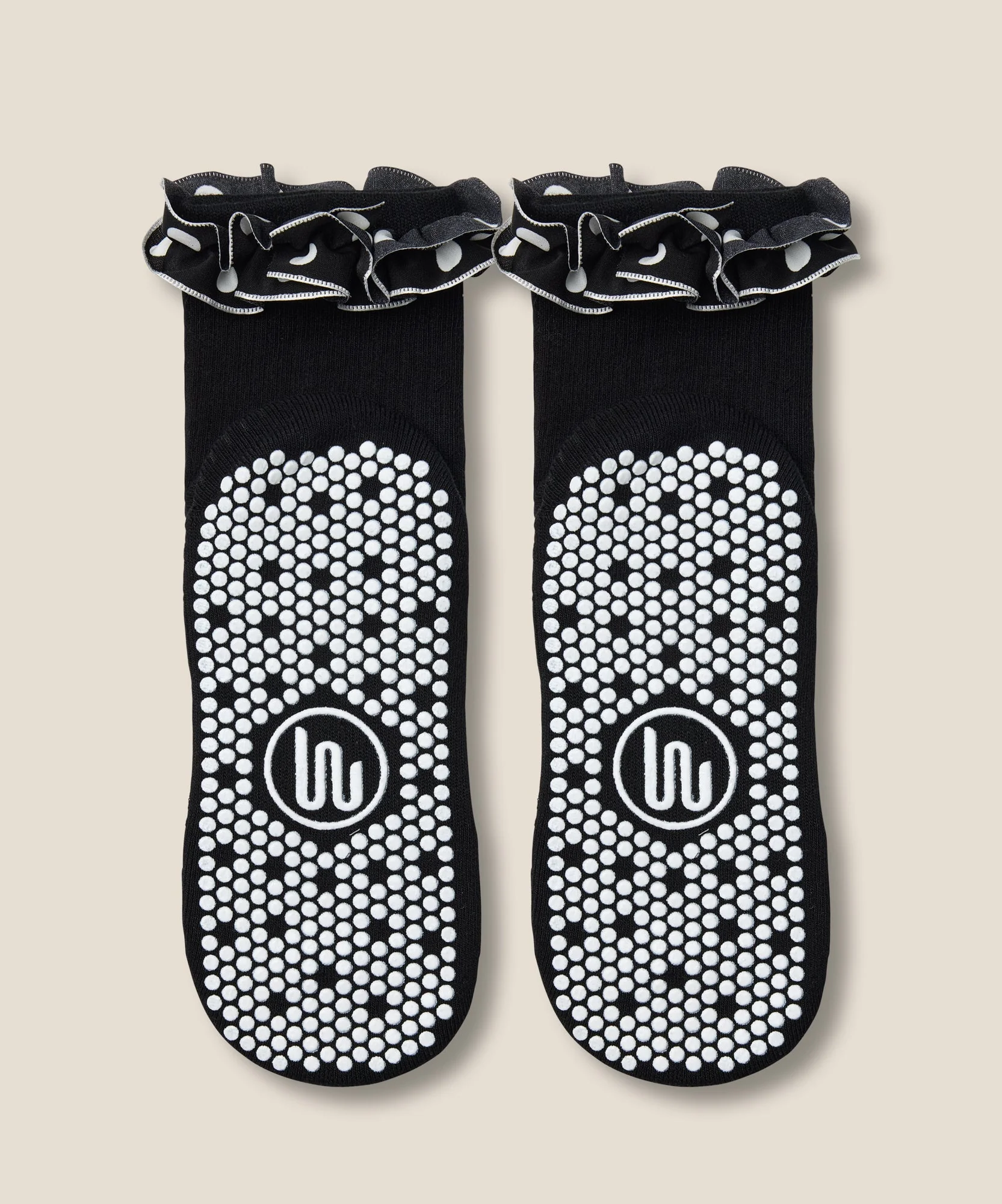 Crew Grip Socks - Ruffle Noir - Image 4