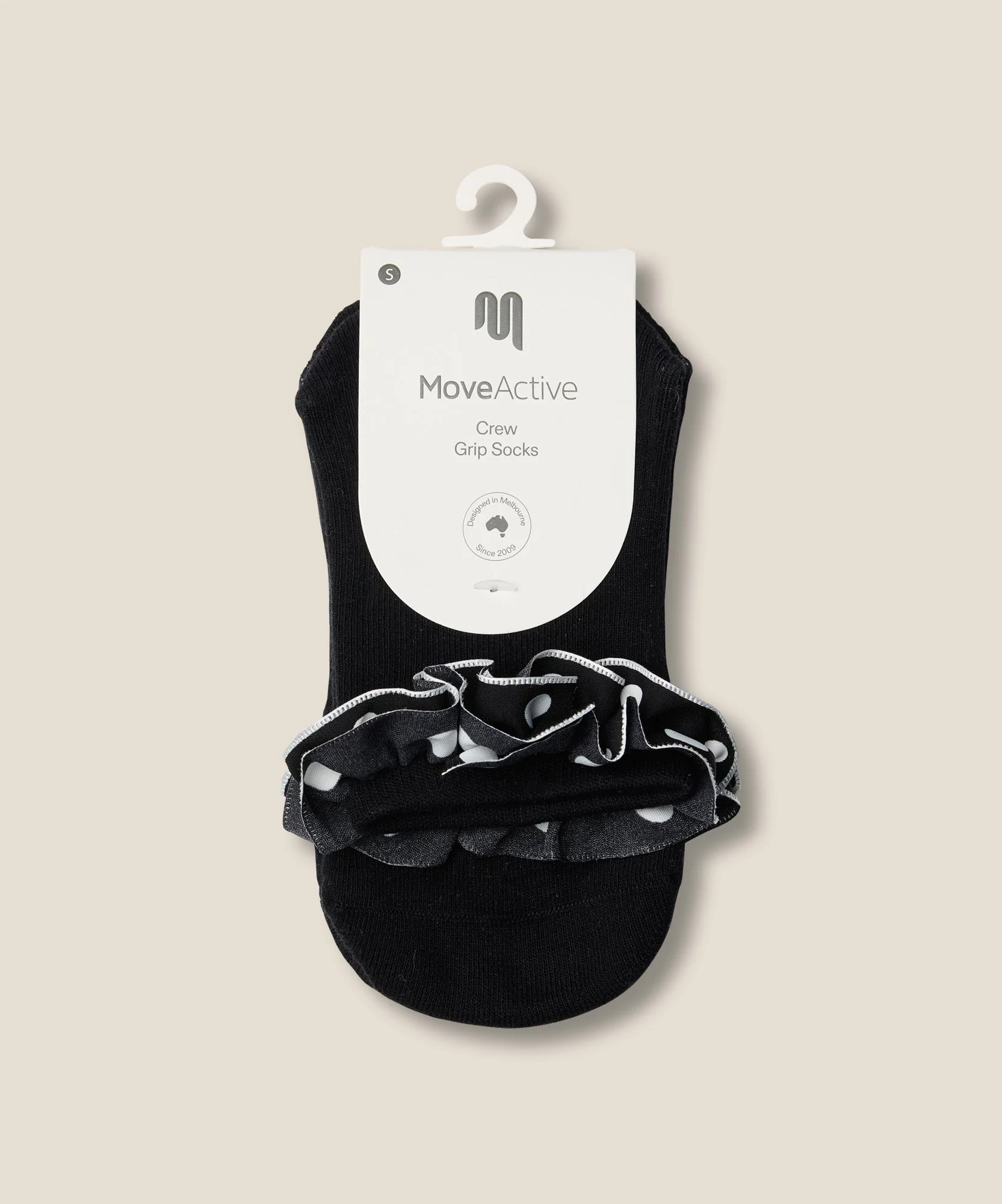 Crew Grip Socks - Ruffle Noir - Image 5