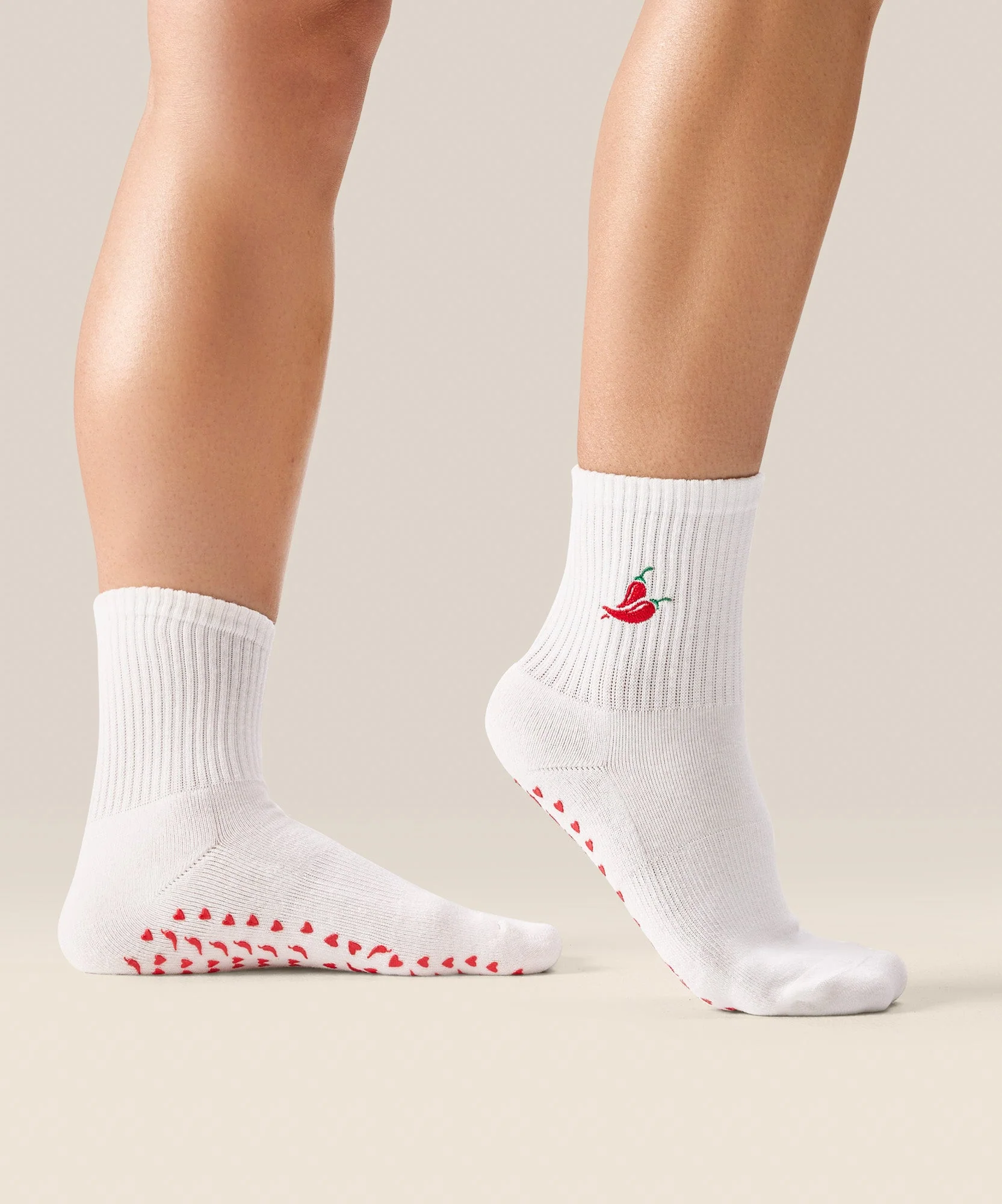 Crew Grip Socks - Spicy Chilli - Image 3