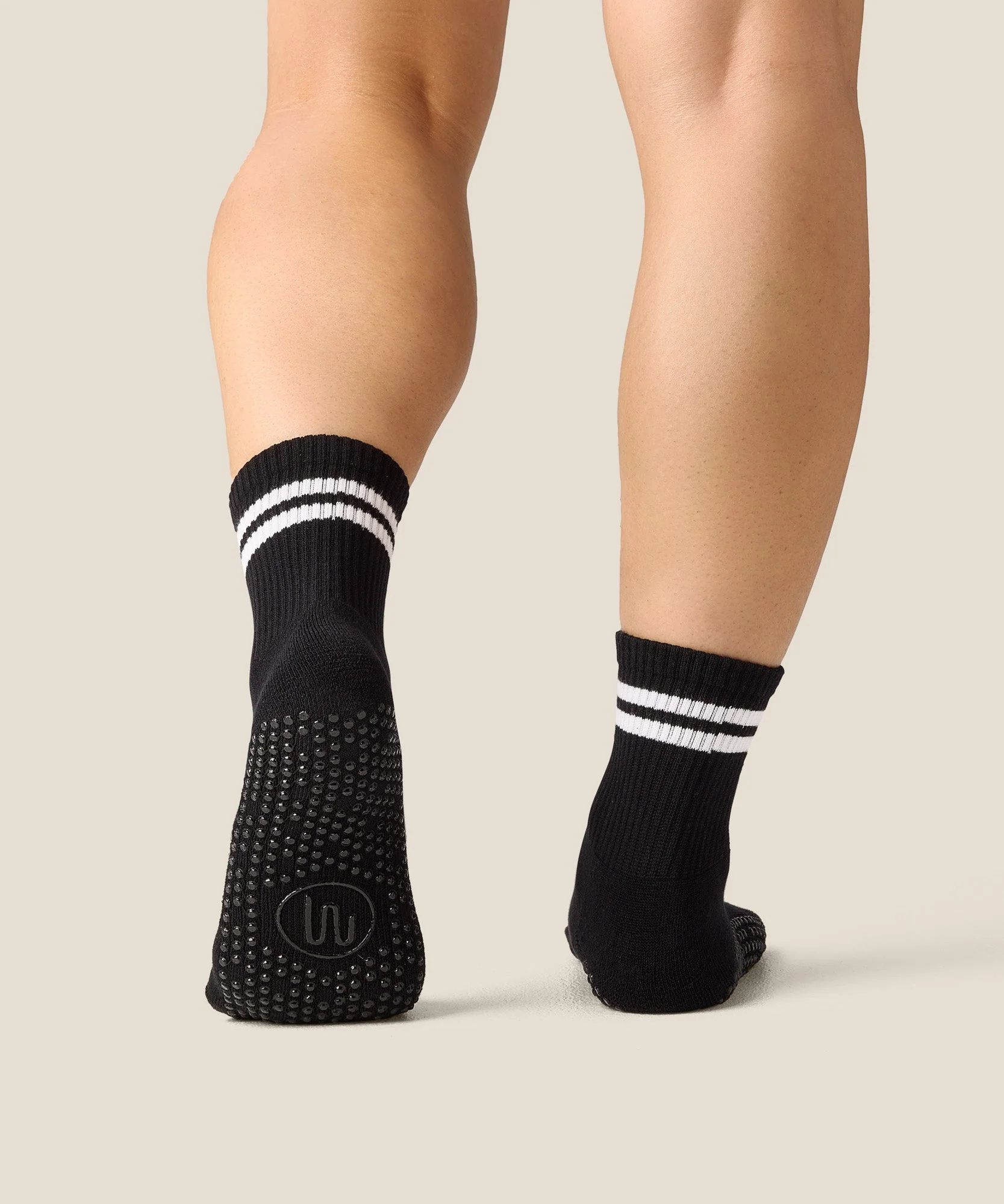 Crew Grip Socks - Sporty Stripe Black - Image 2