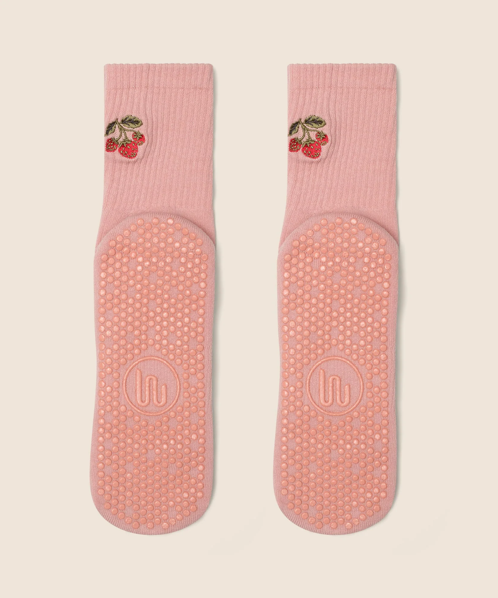 Crew Grip Socks - Strawberry Patch - Image 4