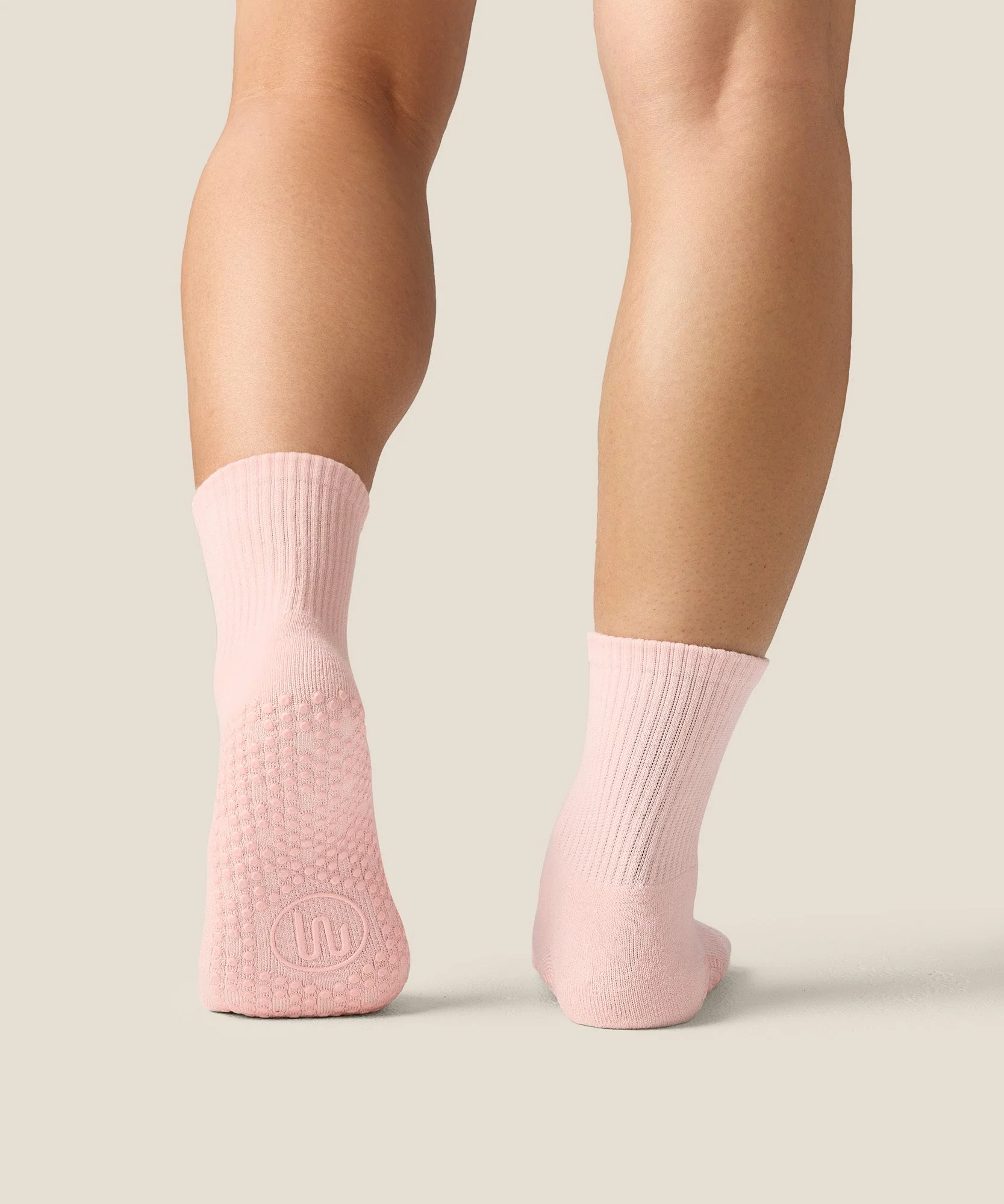 Crew Grip Socks - Sweet Pink - Image 2