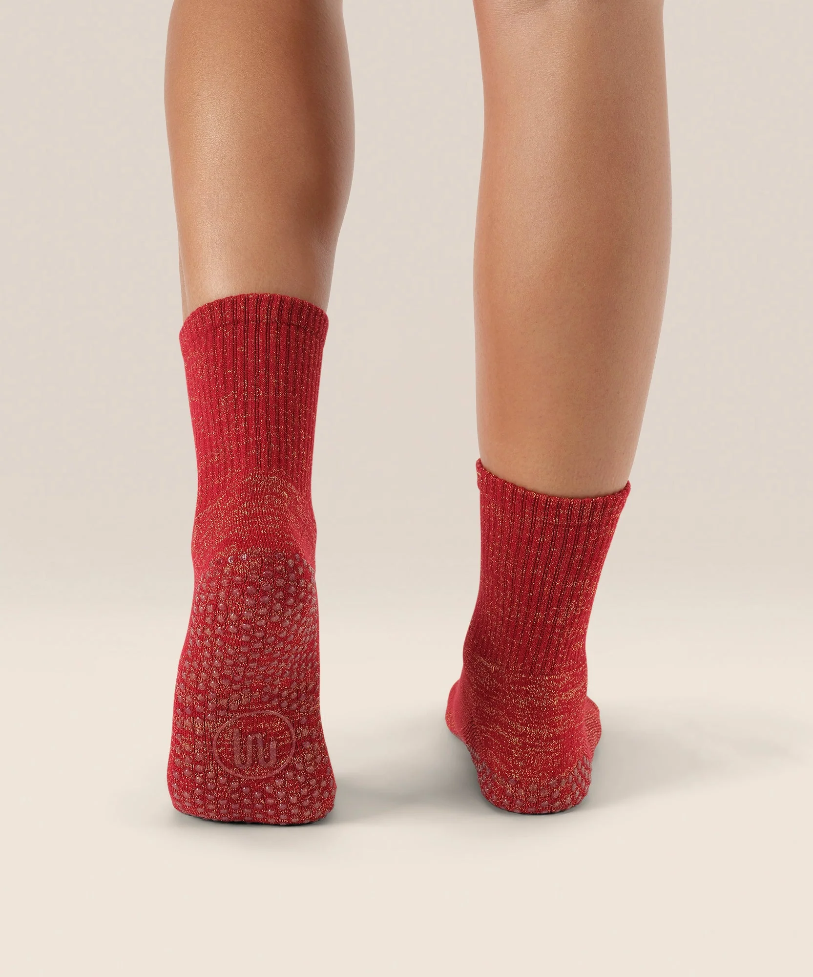 Crew Grip Socks - Tinsel Ruby - Image 2