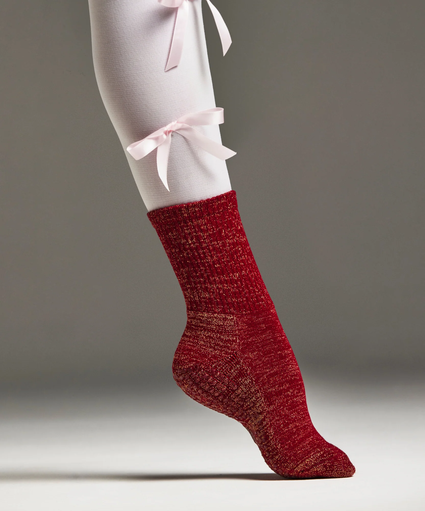 Crew Grip Socks - Tinsel Ruby - Image 4