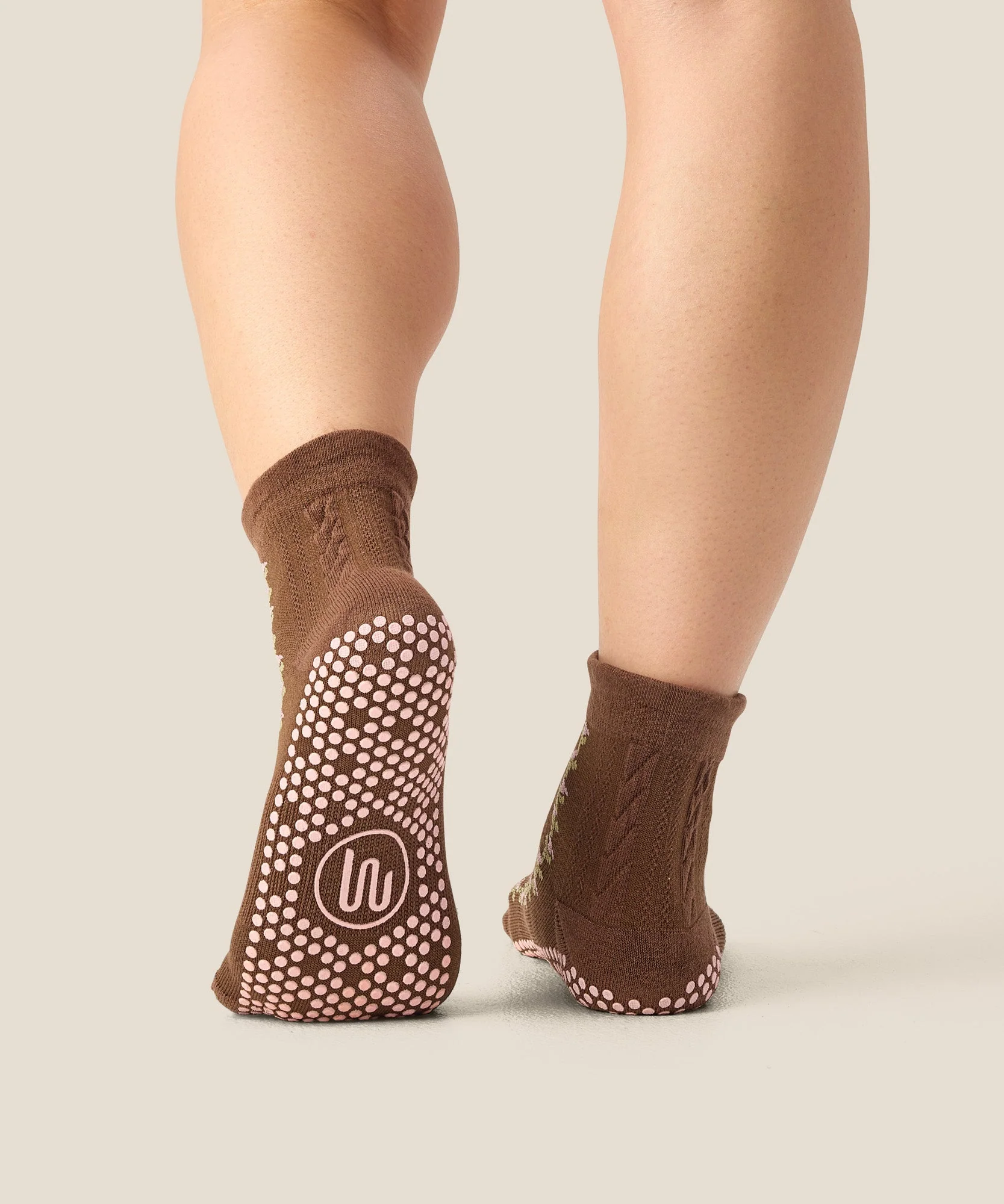 Crew Grip Socks - Vine Bark - Image 2