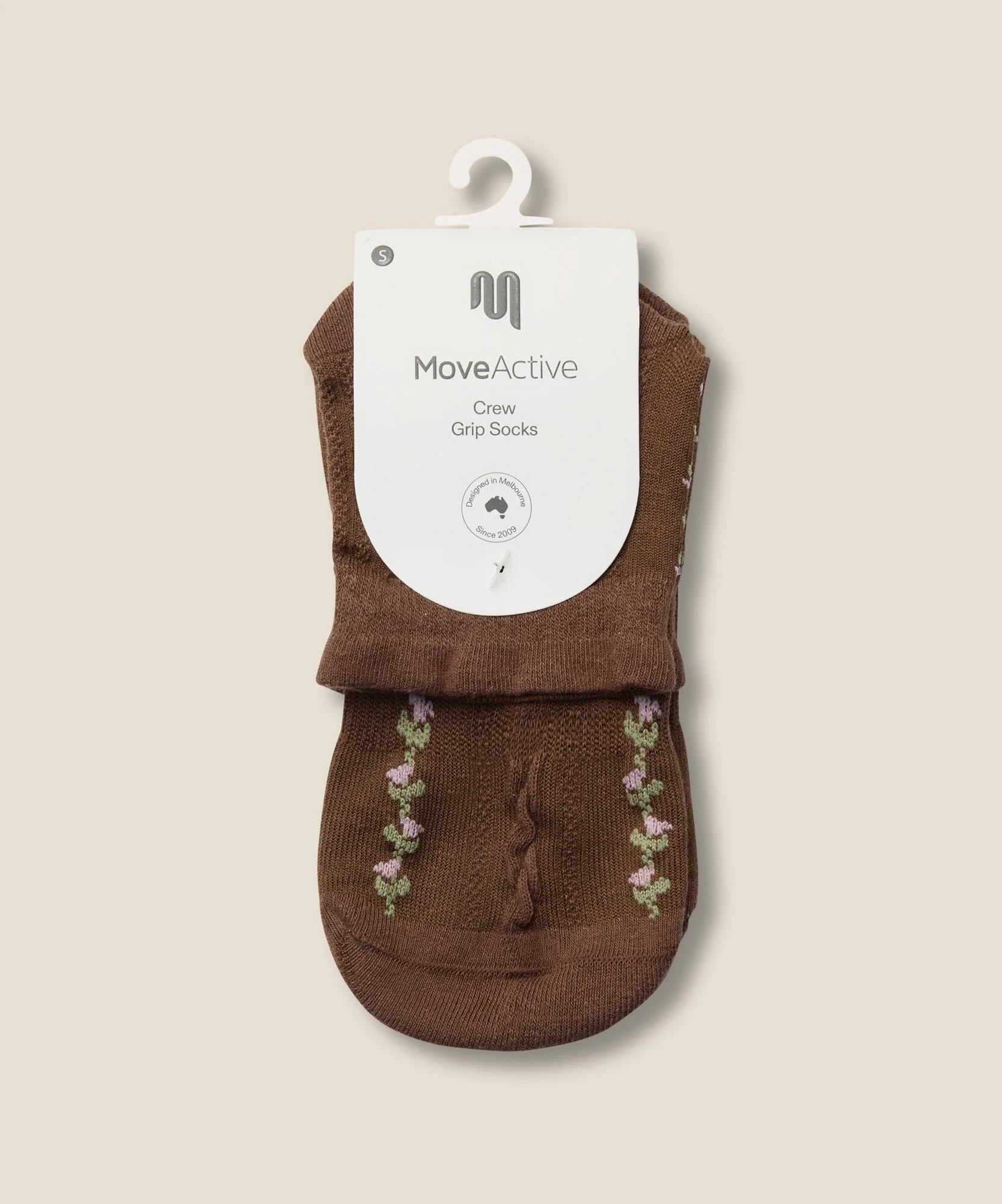 Crew Grip Socks - Vine Bark - Image 5