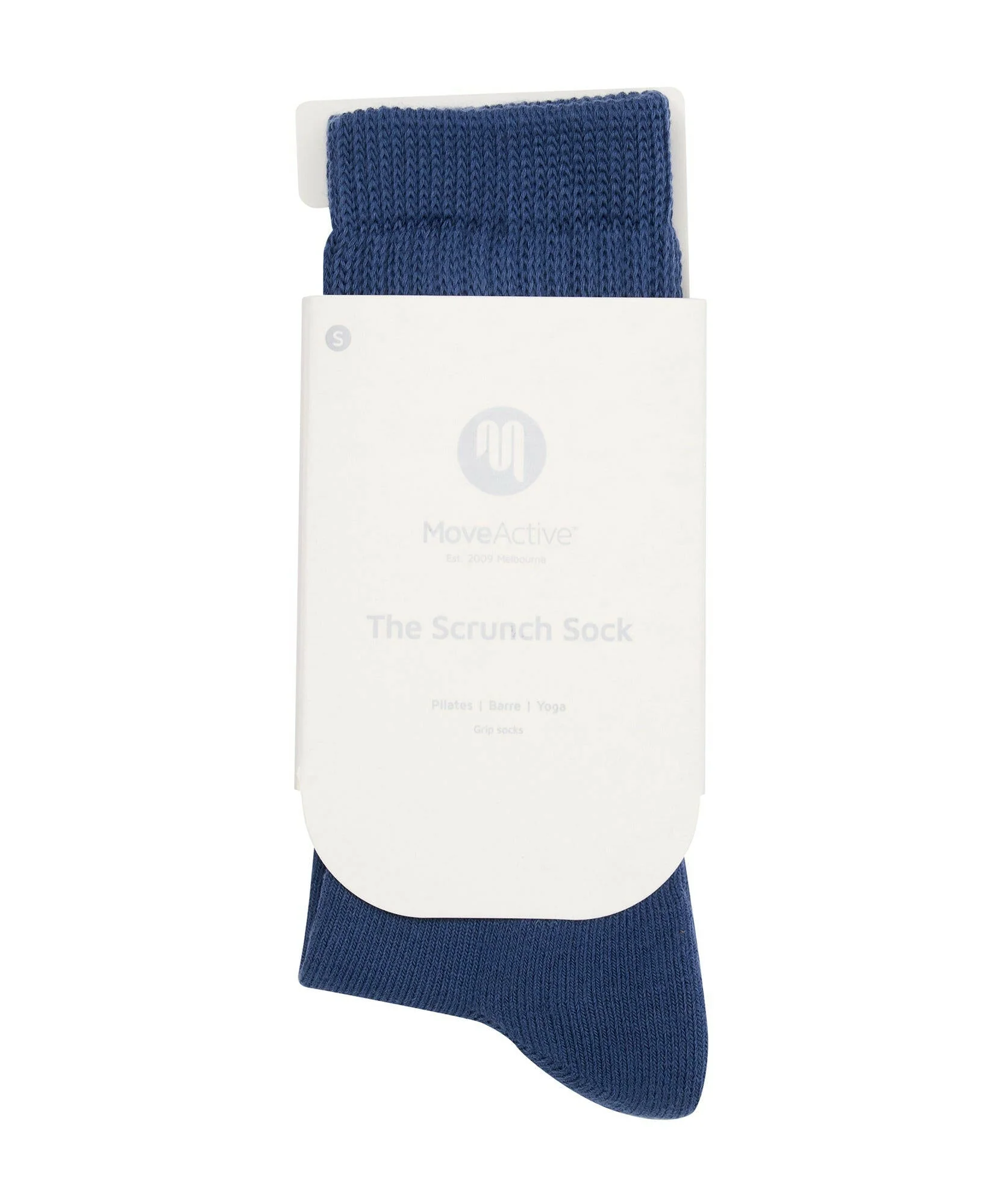 Scrunch Grip Socks - Denim Blue - Image 6
