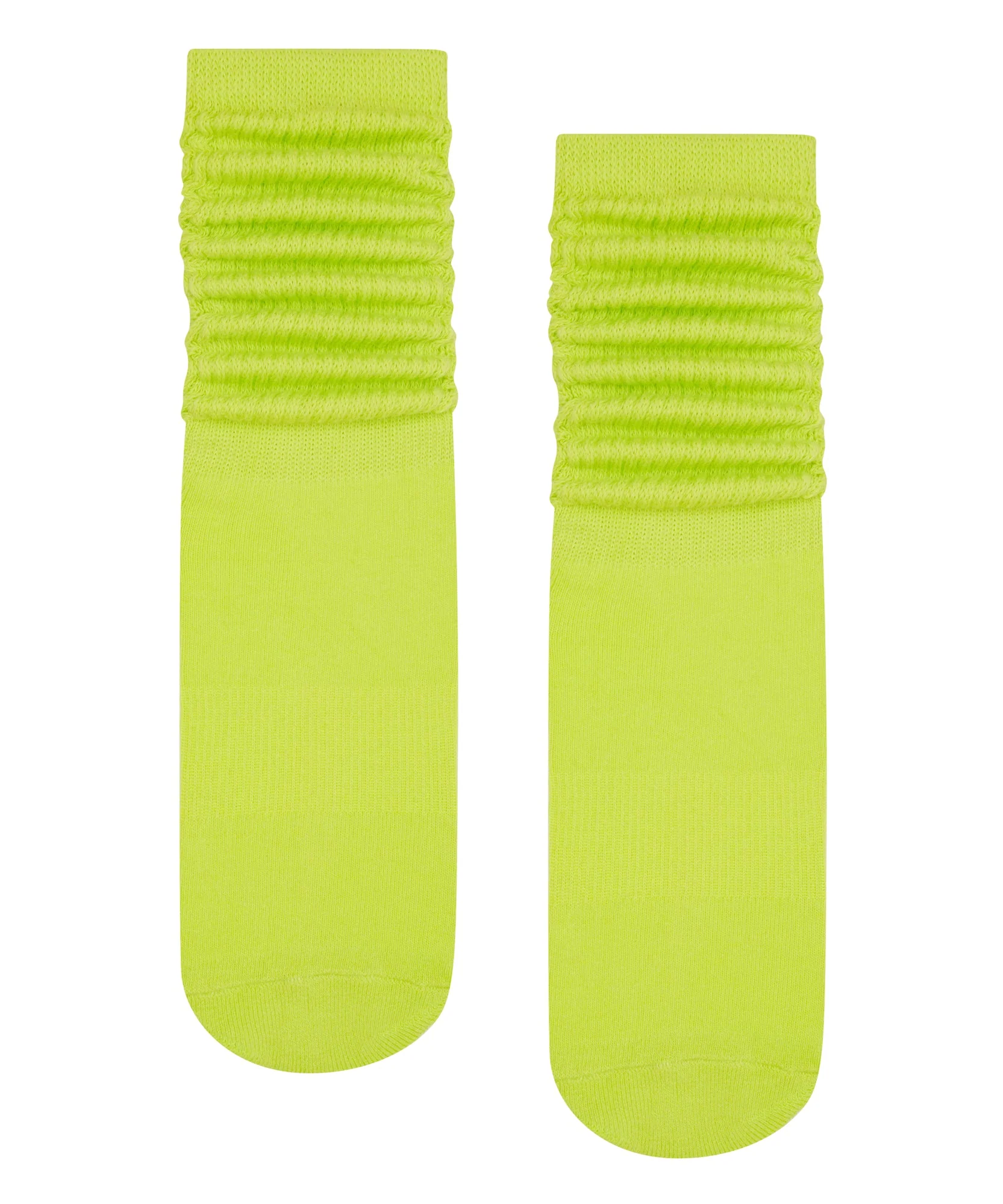Scrunch Grip Socks - Lime High - Image 3
