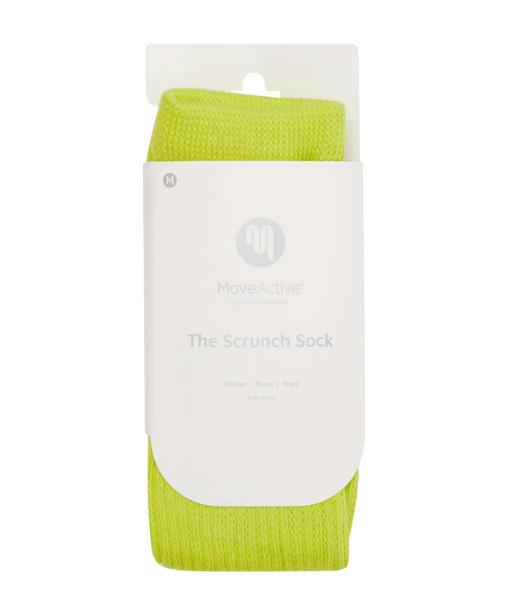 Scrunch Grip Socks - Lime High - Image 6